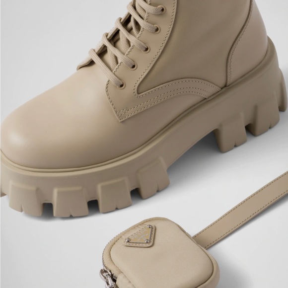Mens PRADA trending boot military style size 10.5 - Picture 6 of 7